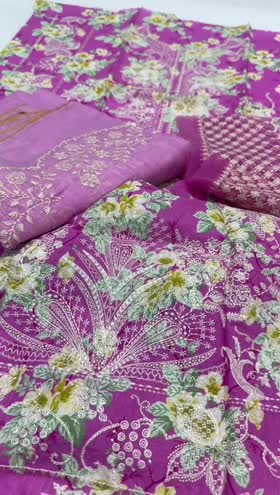 Aneela A-297 Premium Pure Lawn With Chiffon Emb Duppata 26 main image 1